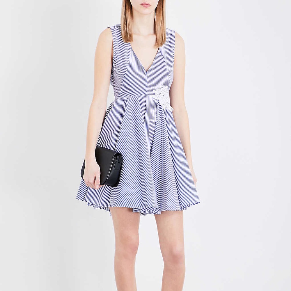 Sandro | Stripes Cotton Dress